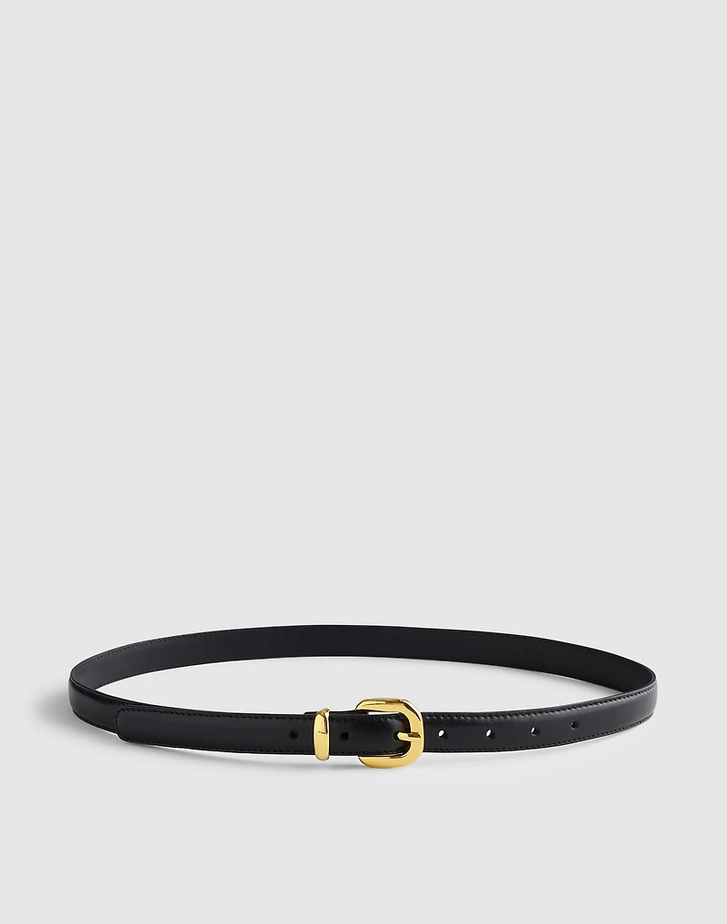 Skinny Leather Belt