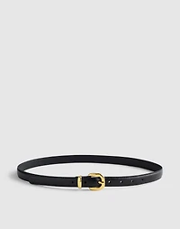 Skinny Leather Belt