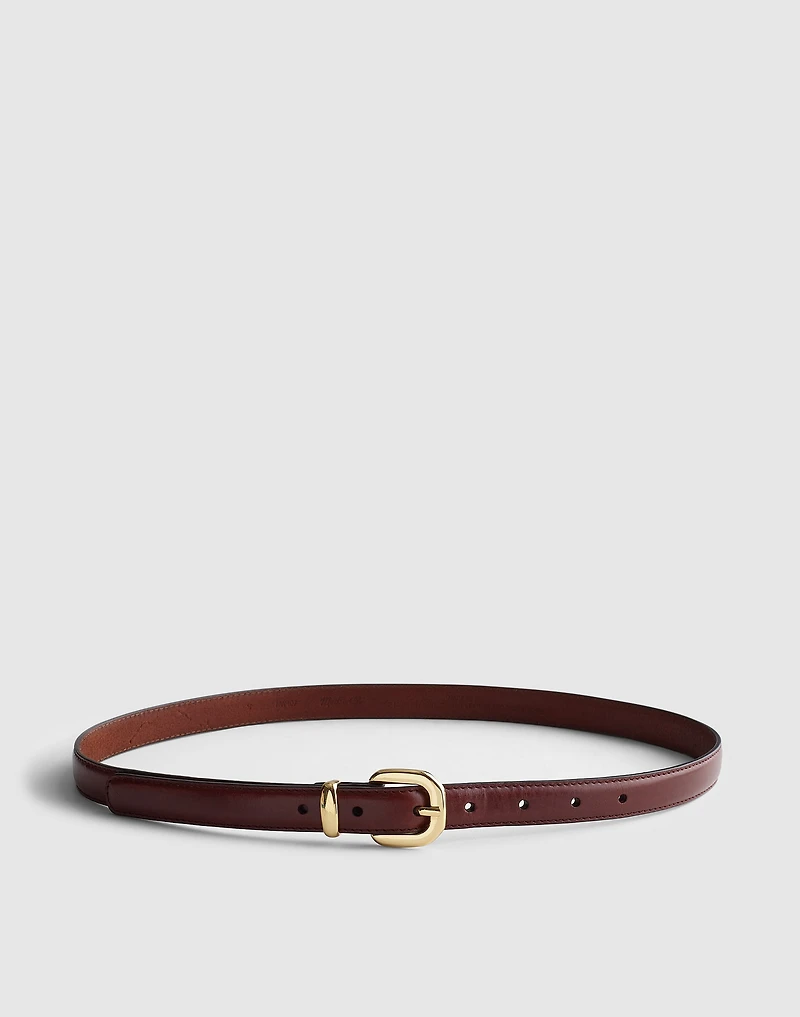 Skinny Leather Belt | Madewell