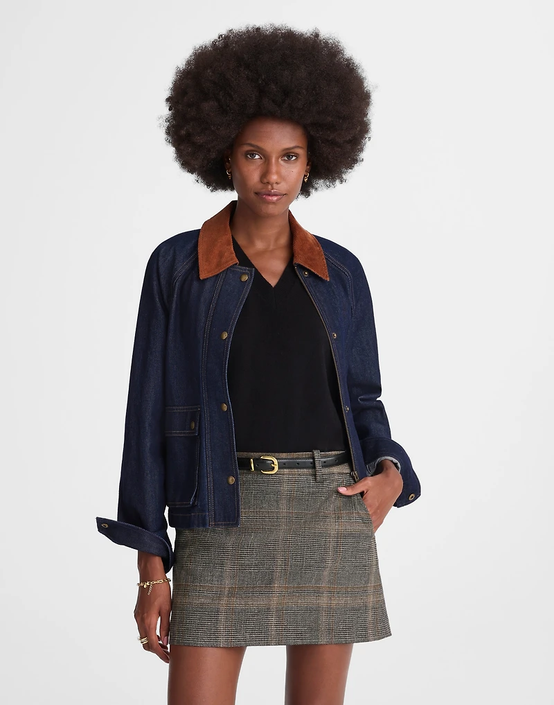 Suiting Mini Skirt in Plaid | Madewell