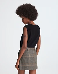 Suiting Mini Skirt in Plaid | Madewell