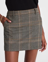 Suiting Mini Skirt in Plaid | Madewell