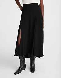 Circle Midi Skirt Crêpe de Chine | Madewell
