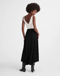 Circle Midi Skirt Crêpe de Chine | Madewell