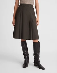Pleated Midi Skirt | Madewell