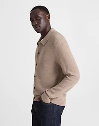 Merino Wool Collared Cardigan | Madewell