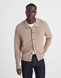 Merino Wool Collared Cardigan | Madewell
