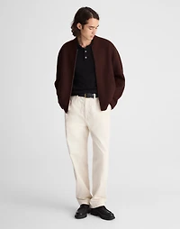 Boiled Wool Baseball Jacket | Madewell
