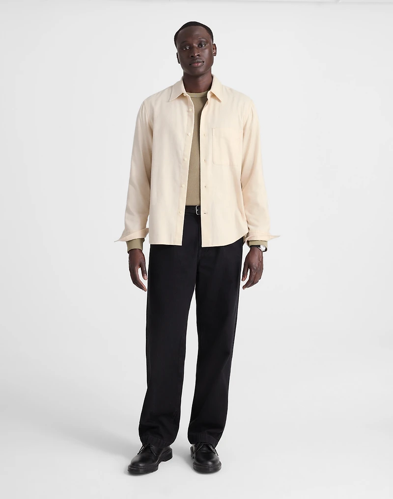 Lightweight Flannel Button-Up Shirt | Madewell