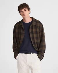 Twill Shirt-Jacket Broken Plaid | Madewell