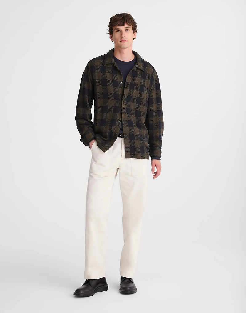 Twill Shirt-Jacket Broken Plaid | Madewell