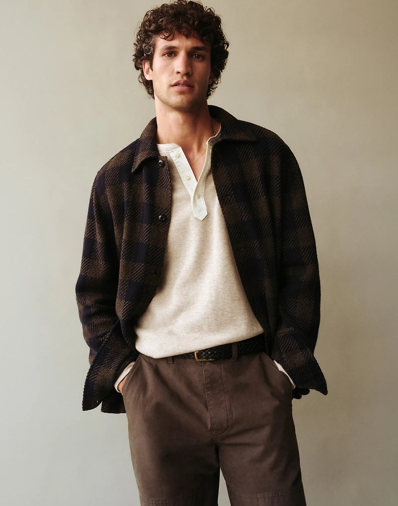 Twill Shirt-Jacket in Broken Plaid | Madewell