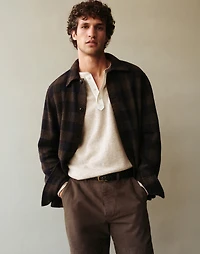 Twill Shirt-Jacket in Broken Plaid | Madewell
