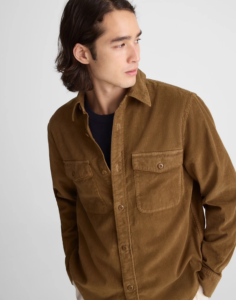 Corduroy Work Shirt