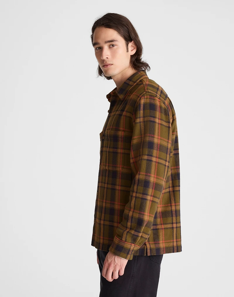 Midweight Flannel Button-Up Shirt | Madewell