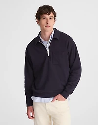 The McCarren Midweight Quarter-Zip Sweatshirt | Madewell