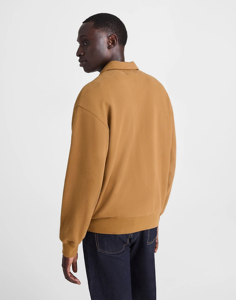 The McCarren Midweight Quarter-Zip Sweatshirt | Madewell