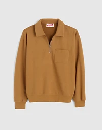 The McCarren Midweight Quarter-Zip Sweatshirt | Madewell