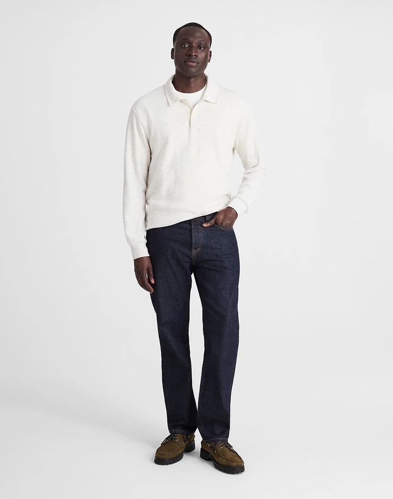 French Rib Knit Polo
