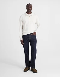 French Rib Knit Polo