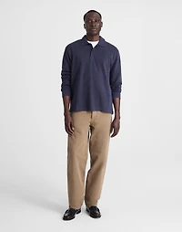 French Rib Knit Polo | Madewell