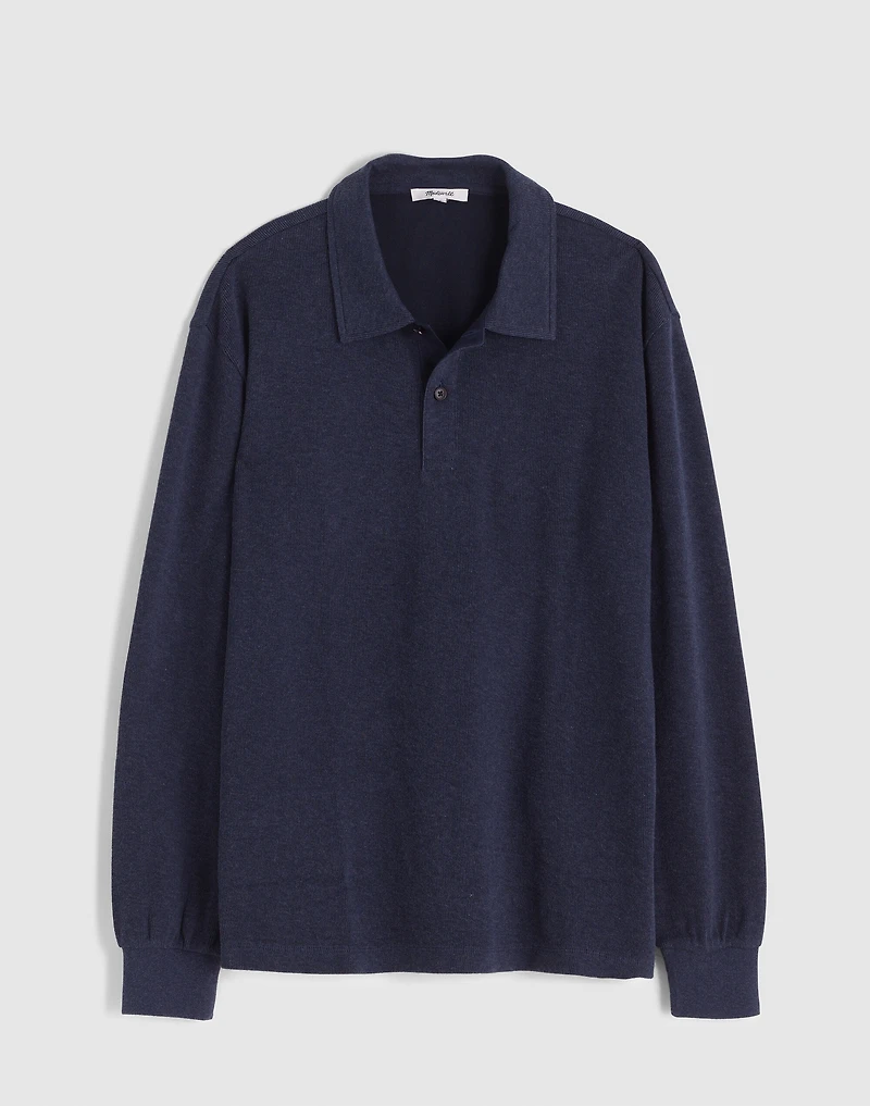 French Rib Knit Polo | Madewell