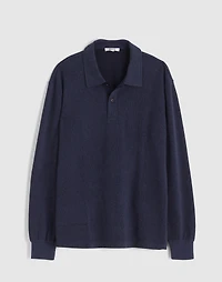 French Rib Knit Polo | Madewell