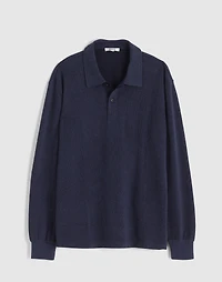 French Rib Knit Polo | Madewell