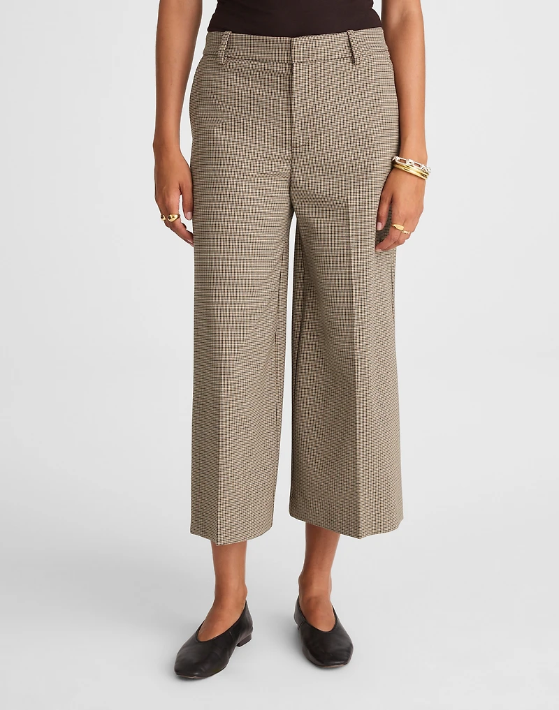 High-Rise Culotte in Wool Blend | Madewell