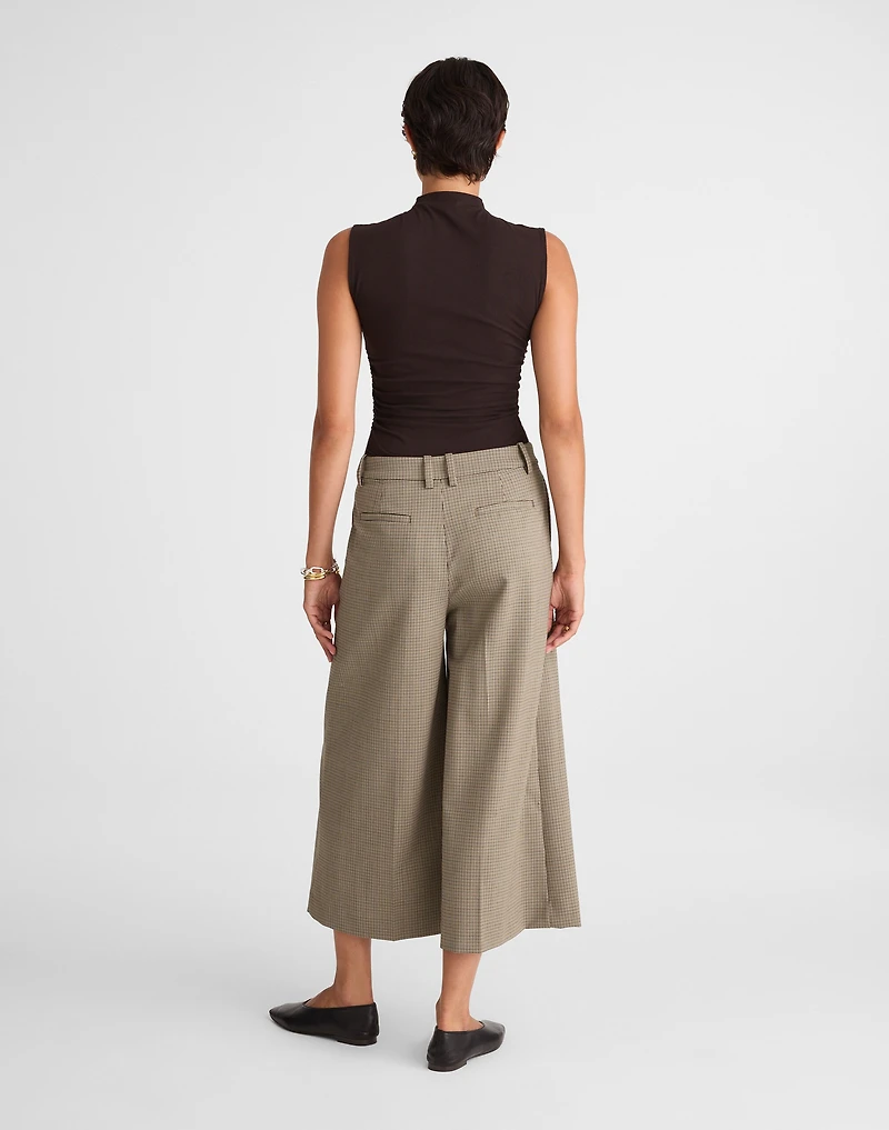 High-Rise Culotte in Wool Blend | Madewell