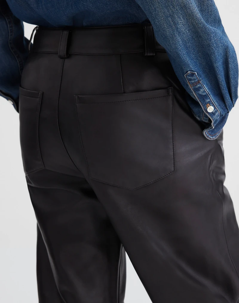 The Balloon Pant in Leather | Madewell