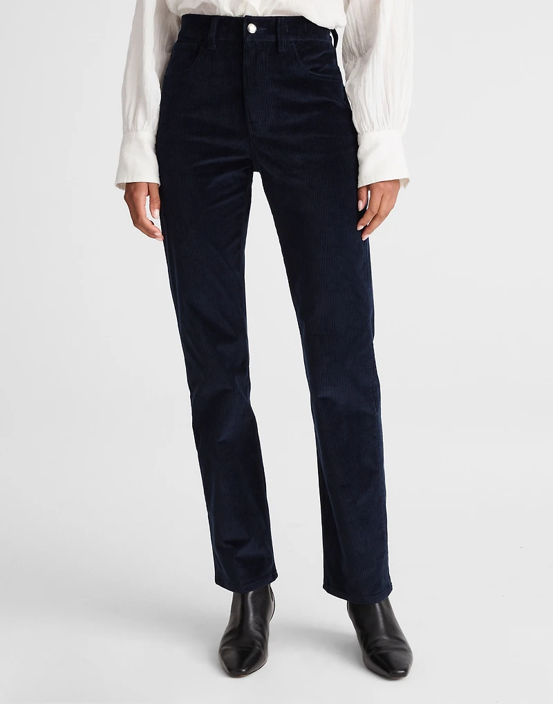 The Longline Straight Pant Corduroy | Madewell