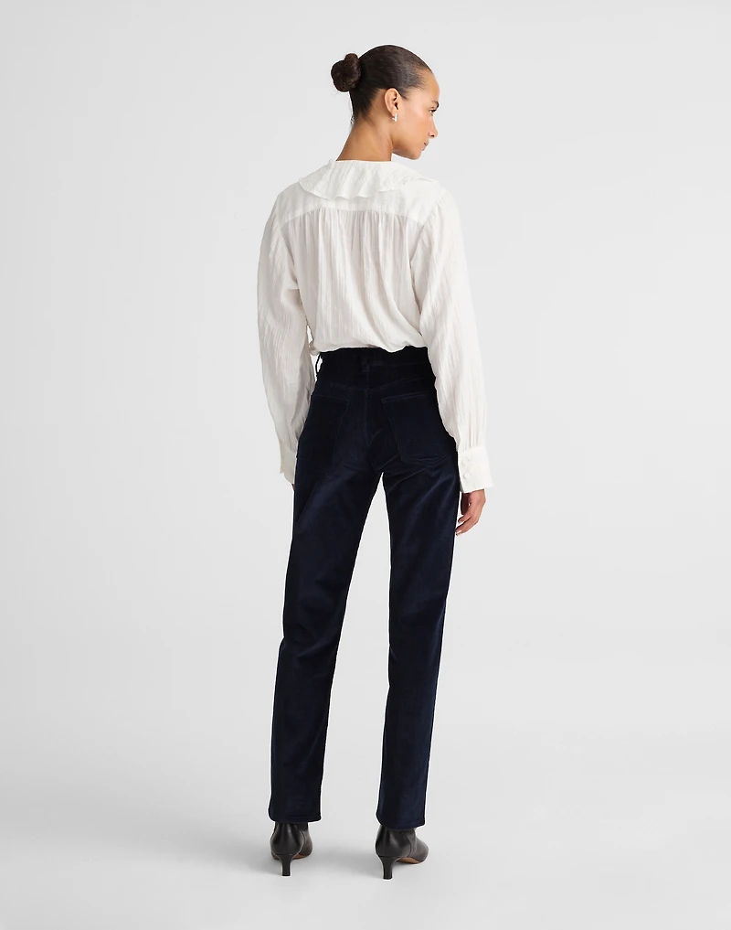 The Longline Straight Pant Corduroy | Madewell