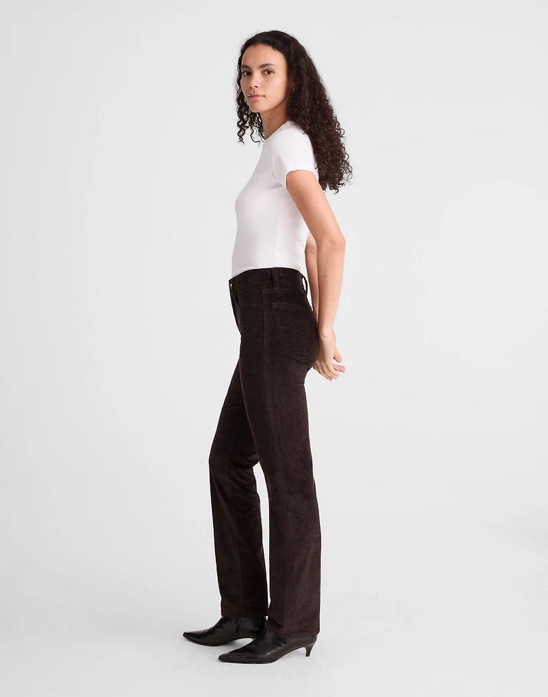 The Longline Straight Pant Corduroy | Madewell