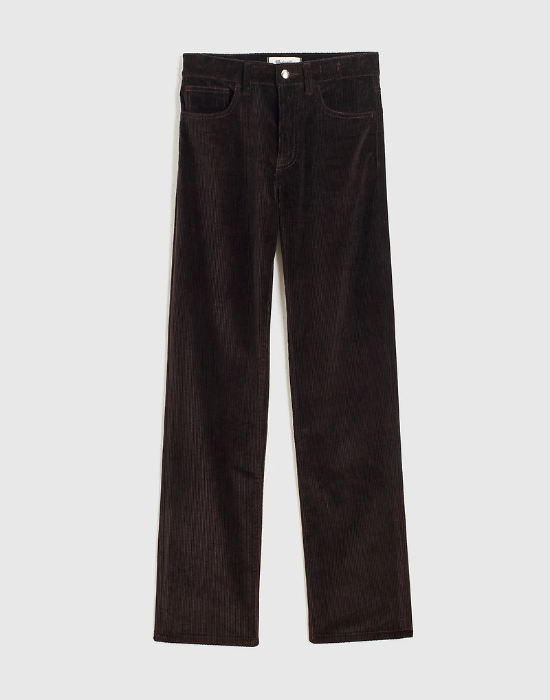 The Longline Straight Pant Corduroy | Madewell