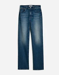 The Plus Curvy Longline Straight Jean Greendale Wash | Madewell