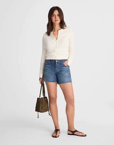 Pointelle-Stitch Cardigan | Madewell