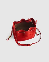 The Mini Drawstring Crossbody Bucket Bag | Madewell