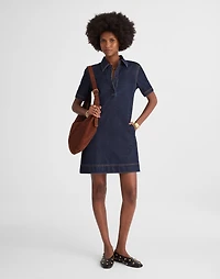 Denim Popover Mini Dress | Madewell