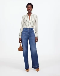 Striped Button-Up Shirt | Madewell