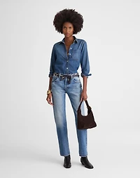 Tuckable Denim Shirt Greendale Wash | Madewell