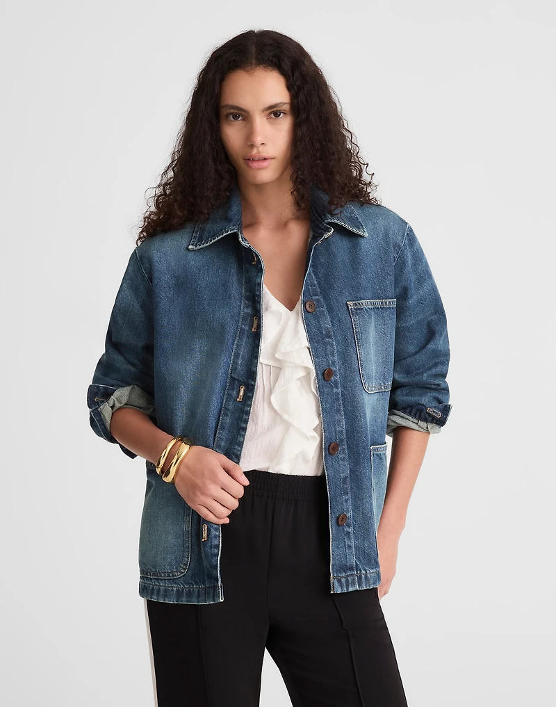 Relaxed Chore Jacket in Greendale Wash | Madewell