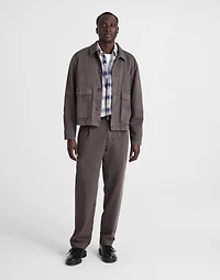 Pleated Twill Trousers | Madewell