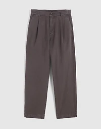 Pleated Twill Trousers | Madewell