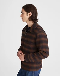 Zip-Front Jacket in Japanese Flannel | Madewell