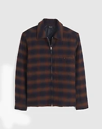 Zip-Front Jacket in Japanese Flannel | Madewell