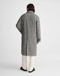 Balmacaan Overcoat in Italian Tweed | Madewell