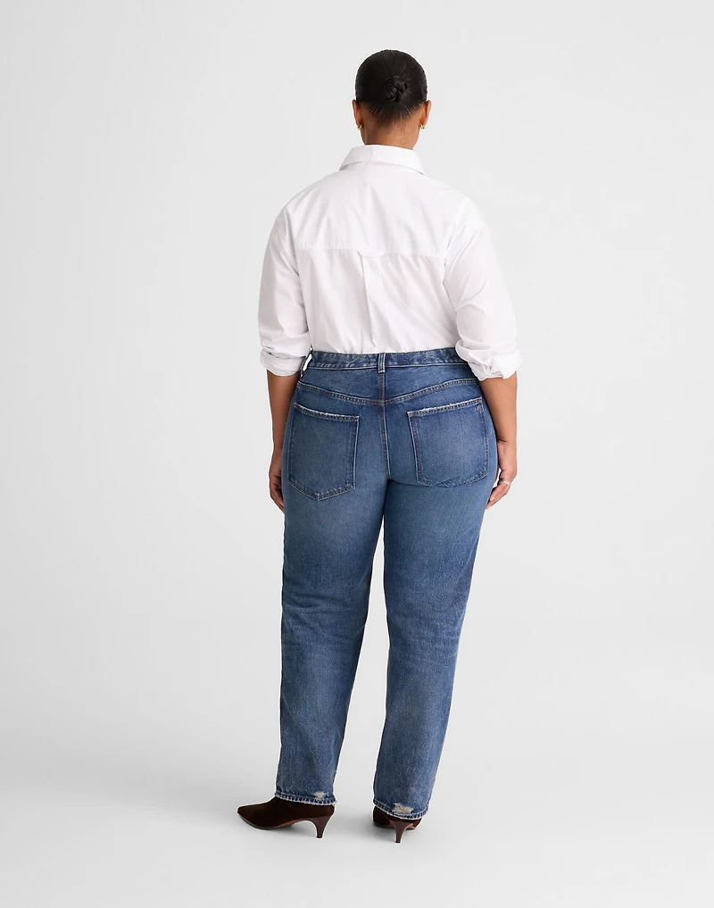 The Plus Dean Easy Straight Jean Greendale Wash | Madewell