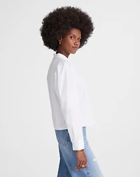 Puff-Sleeve Button-Up Shirt | Madewell