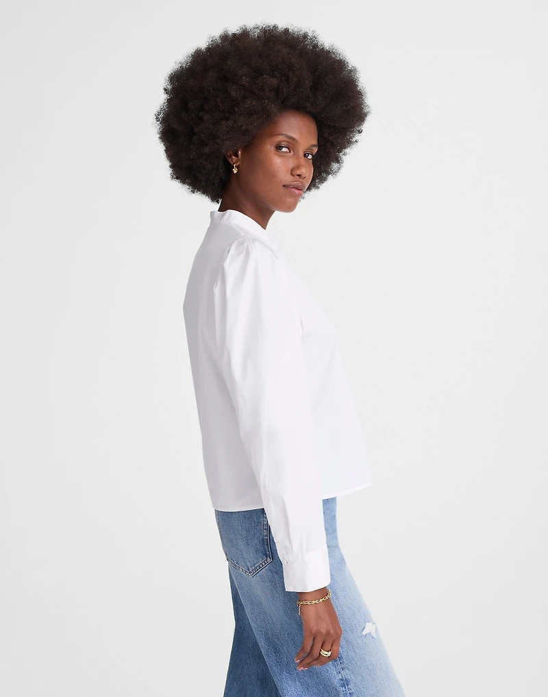 Puff-Sleeve Button-Up Shirt | Madewell